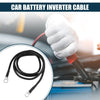 Car Marine Battery Inverter Cable 5/16-3/8 4ft Battery Copper Wire Black