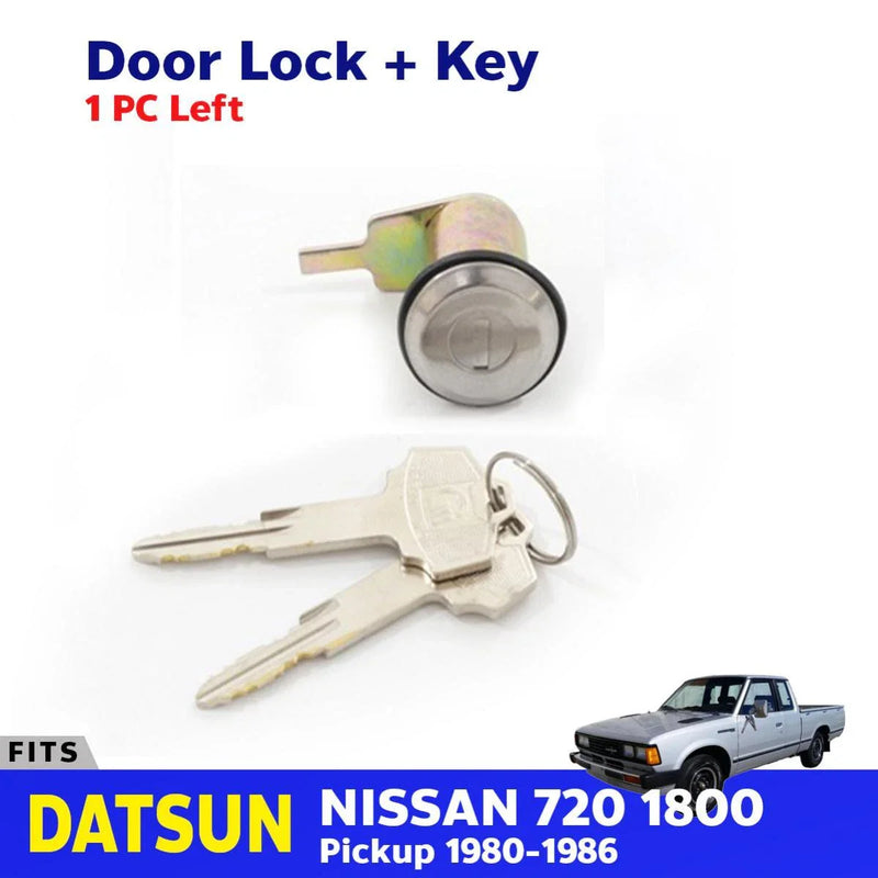 Cylinder Door Lock Safety Key Set LH Fits Datsun Nissan 720 Pickup 1980-86 D08