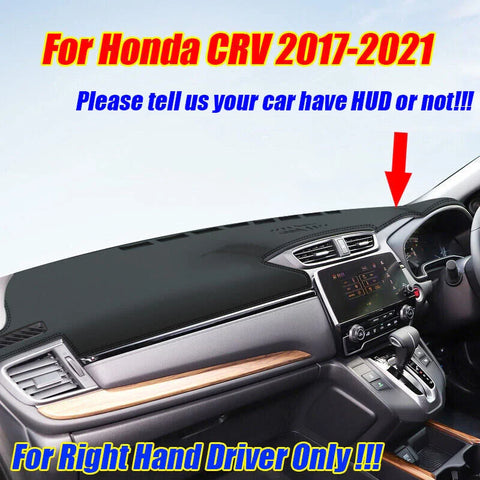 Honda CR-V RHD Leather Dashboard Cover / Dash Pad (2017–2021)