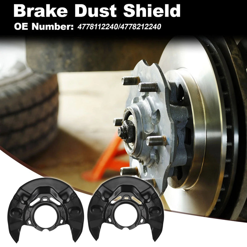Toyota Matrix Wheel Brake Dust Shields (2003-2008)