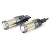 Turn Signal Light 12V T25 3157 Dual-Color Switchback 66 SMD Bulbs