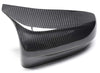 BMW F90 M5 2019+ Overlay Real Carbon Fiber Side Rearview Mirror Cover Fit