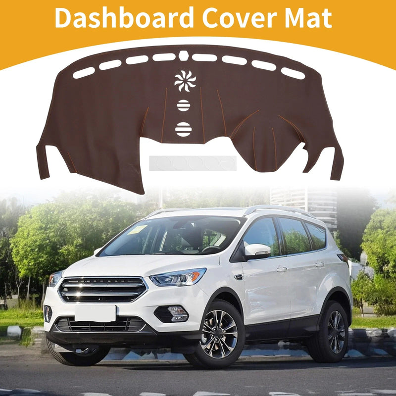 Ford Escape (2013-2019) Brown Anti-Slip Dashboard Cover Mat