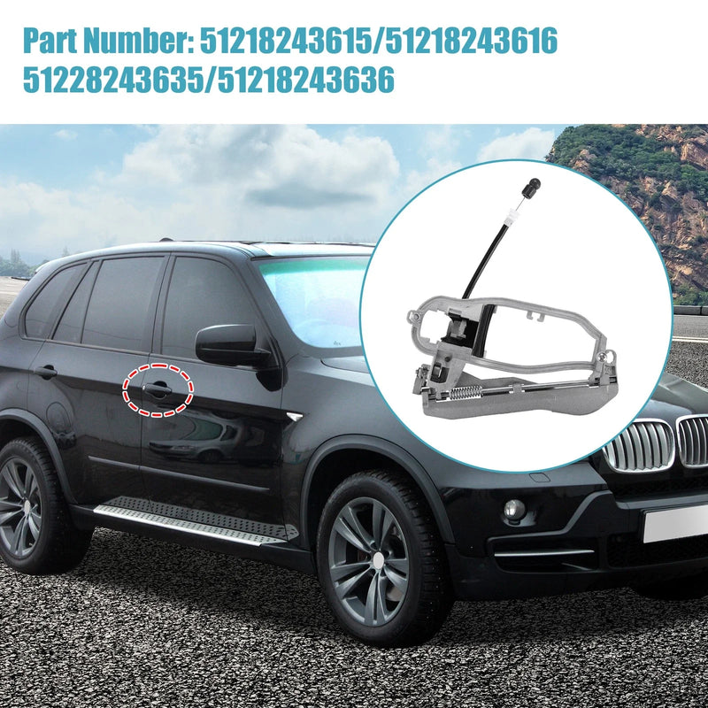 BMW E53 X5 Outside Door Handle Carrier Front Rear Left Right (2000 - 2006)