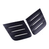 Ford Mustang Black Hood Vent Heat Extractors Covers (2018-2019)