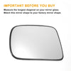 Honda HR-V CR-V Left Side Heated White Mirror Glass (1996-2006)