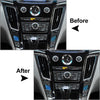 Cadillac CTS Central Console Air Vent Frame Cover Trim (2008-2013)