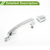 Hyundai Kia Silver Tone Rear Left Exterior Door Handle (2011-2016)