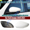 Ford Escape Left Star White Mirror Cover w/Turn Signal (2020–2021)