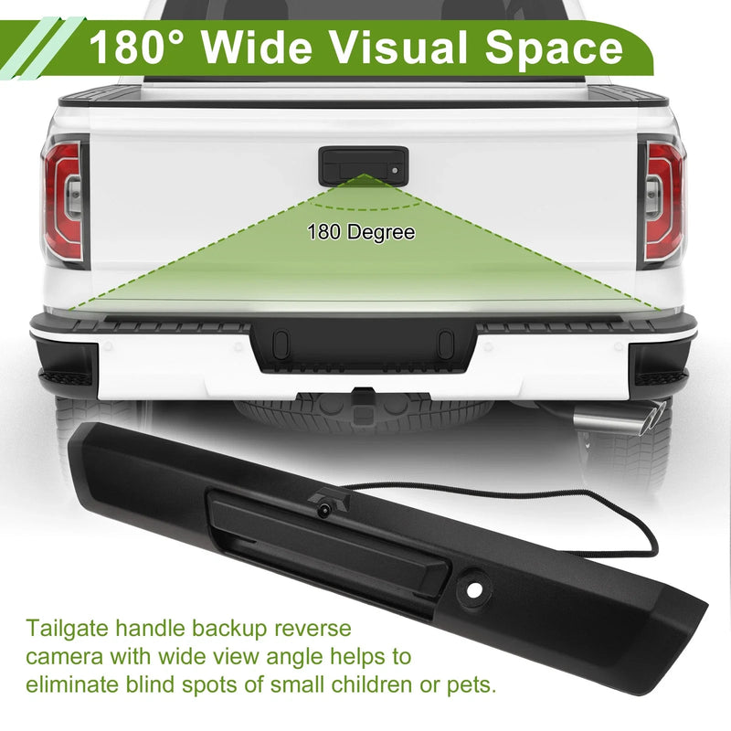 Ford F-250 Car Tailgate Handle Backup Rear View Camera (2011-2016)