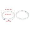 4pcs 67.1–60.1 mm Aluminium Hub Centric Rings Wheel Bore Spacer