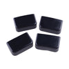 Tesla Model Y 4 x Rear Seat Slide Rail Anti-Kick Plug Rubber Caps (2020)