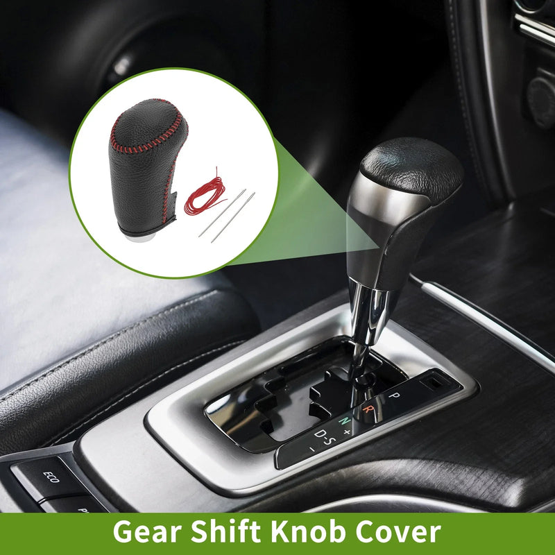 Chevrolet Malibu 1 Pc Car Gear Shift Knob Cover Black Red (2016-2020)