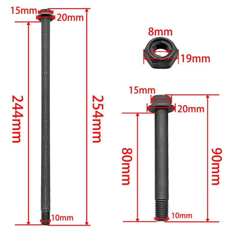 Yamaha YFZ450 A-Arm Bolts & Nuts (2004–2013)