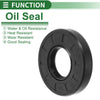 Oil Seal 30x65x12mm Black 5 pcs Seal Ring Rotary Shaft NBR Rubber