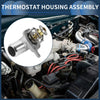 Chevrolet Silverado 1500 2500 Engine Coolant Thermostat Housing (1999 - 2003)