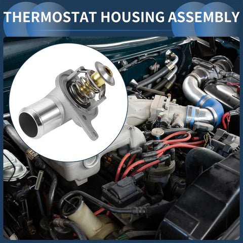 Chevrolet Silverado 1500 2500 Engine Coolant Thermostat Housing (1999 - 2003)