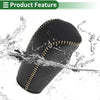 Volvo S80 (2007-2012) Black Beige Faux Leather Car Gear Shift Knob Cover