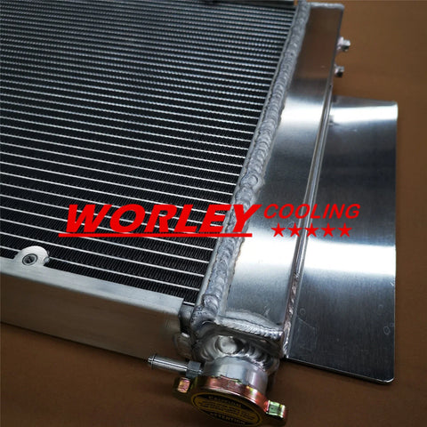 Mazda RX2 RX3 RX4 RX5 RX7 44mm Aluminum Radiator (1970-1985)