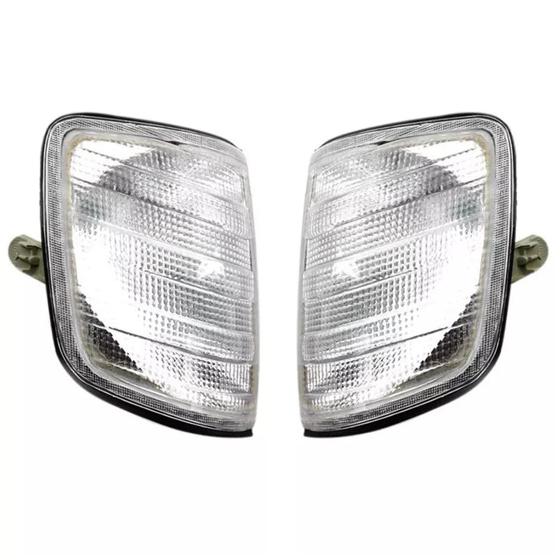Mercedes E-Class Clear Front Corner Signal Lamp Parking Light (1985–1995)