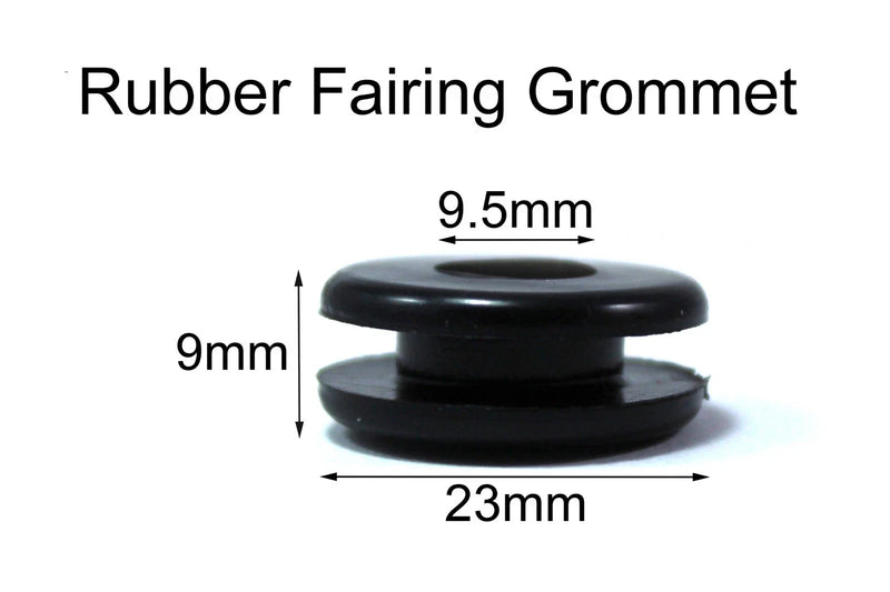 Yamaha R6 12x Rubber Fairing & Fender Eyelets (1998–2002)