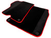Ferrari California (2008-2014) with Alcantara Red Trim Black Floor Mats