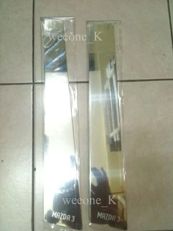 Mazda3 Sedan Stainless Steel Door Pillars (2003-2008)