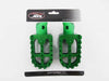YAMAHA DT50 (1981-1996) -  Green Footrests CNC Billet Alloy Foot Pegs