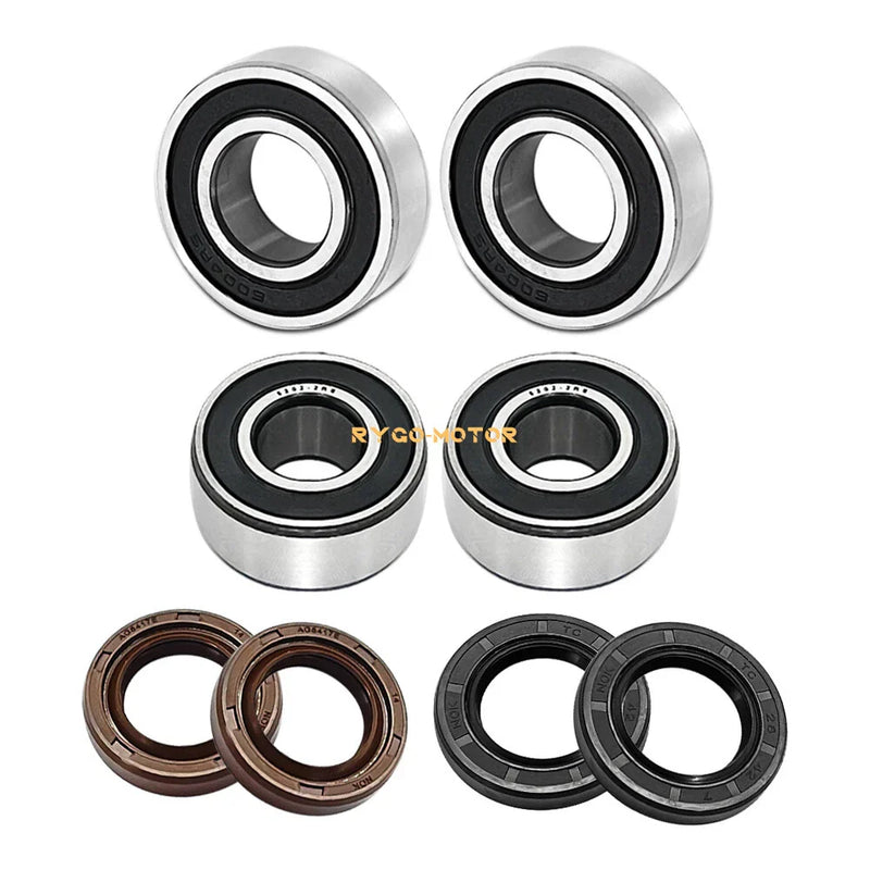 Suzuki QuadSport 230 LT230S Front Wheel Bearings Seals (1985–1988)