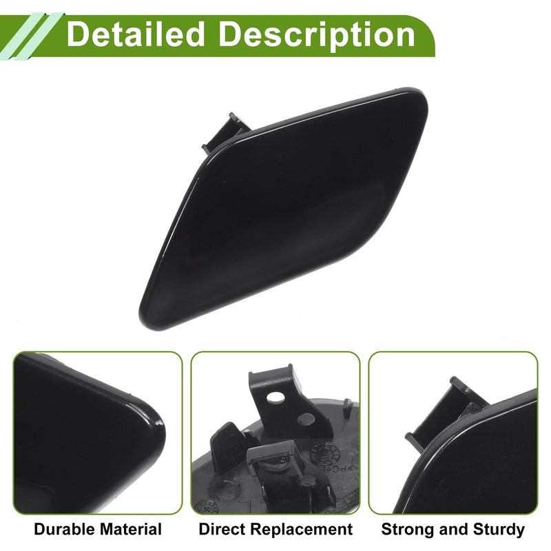 Porsche Cayenne 92A (2011-2018) - Black Washer Nozzle Cover
