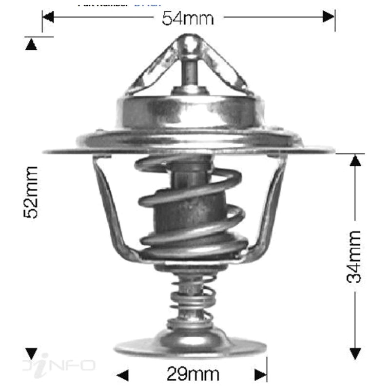 Mitsubishi L300 Express Dayco Thermostat (88 - 02)