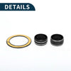 Subaru WRX (2022-2023) - 4 Pcs Black Engine Start Mirror Knob Covers