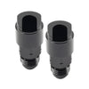 Car Model Black 6AN Male to 5/16" EFI Fuel Rail Adapter Fitting