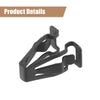 Ford Edge 2 x Black Sun Visor Cap Clips (2015-2023)