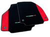 Ferrari 458 Italia Red Alcantara Leather Floor Mats (2010-2015)