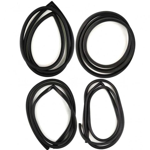 Windshield Door Rubber Weatherstrip Set 4 Fits Toyota Hilux RN10 Pickup 1968-72