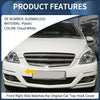 Mercedes-Benz B-Class Front Bumper Tow Hook Cover (2005-2011)