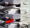 Honda Jazz 1 x Universal HandBrake Cover Red ABS (2001-2008)