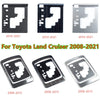 Toyota Land Cruiser Steel / Console Gear Shift Cover Trim Decor (2008–2021)