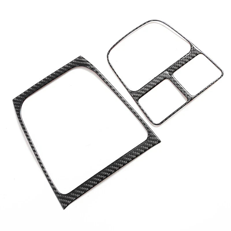 2015+ Dodge Charger Carbon Fiber Rear Air Conditioning Outlet Vent Cover
