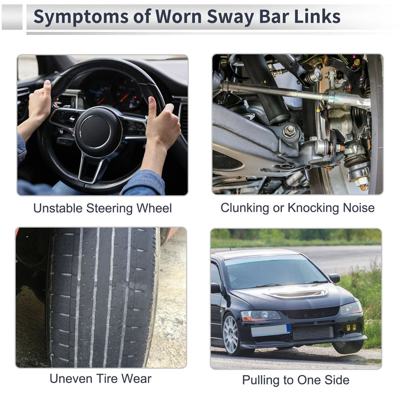 Honda Odyssey Front Stabilizer Bar Links with 2 Pcs Bushing (2005-2010)