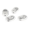 Harley Touring Electra Glide Road Glide Chrome Brushed Panel Switch Covers