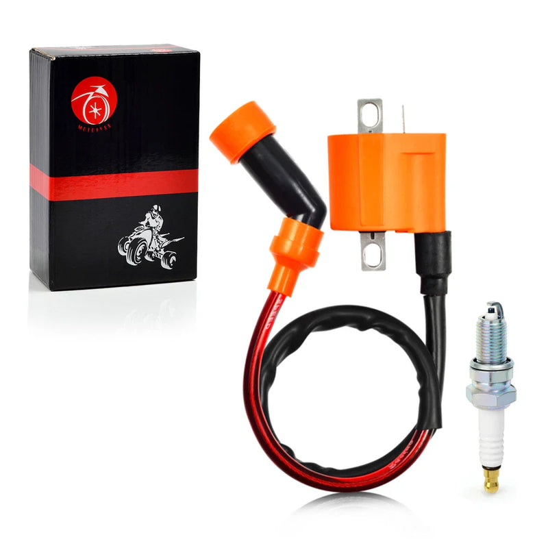 Yamaha Raptor YFM350R / Warrior YFM350X Ignition Coil & Spark Plug Kit