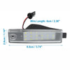 Toyota Highlander, Lexus RX300 LED License Plate Light (2001-2007)