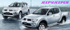 Mitsubishi L200 Triton Pajero Chrome LED Mirror Covers (2005-2015)