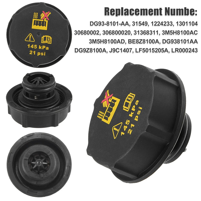 Ford C-Max Engine Coolant Reservoir Cap (2010-2019)