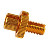 Motorcycle ATV Pit Bike Gold 8mm Clutch Brake Throttle Cable Adjuster Screw