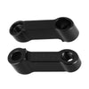 Honda Yamaha Black 10mm 8mm Mirror Extender Adapters