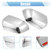 Chevrolet Chrome Plated Mirror Cover Top Upper Half Pair