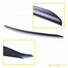 Mercedes W203 Sedan White Boot Lip Spoiler (2000-2006)